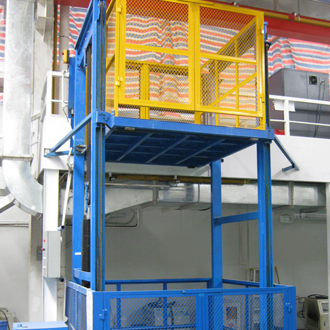 goods lift installation